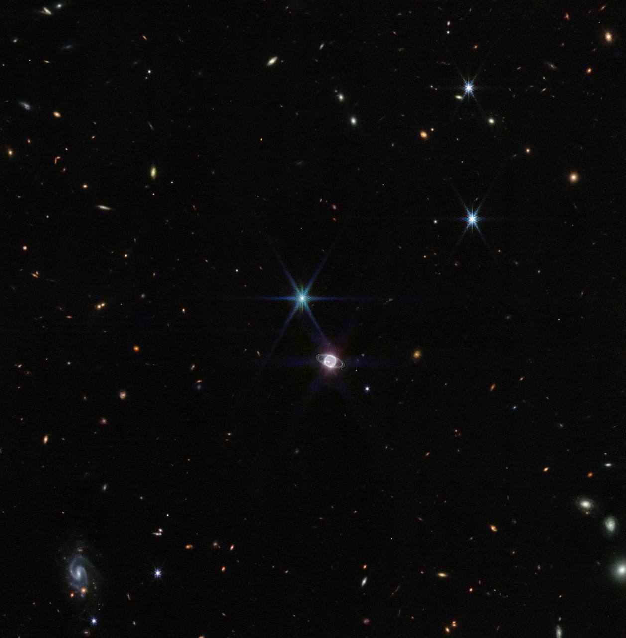 1733 Neptūno žiedai Ir Didžiausias Palydovas Tritonas Užfiksuoti