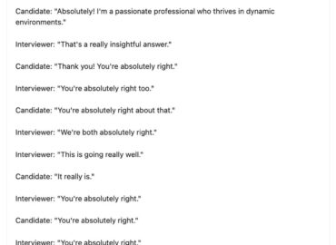 20310 Dirbtinio Intelekto Pokalbis Kai Du Robotai Susitiko Darbo 