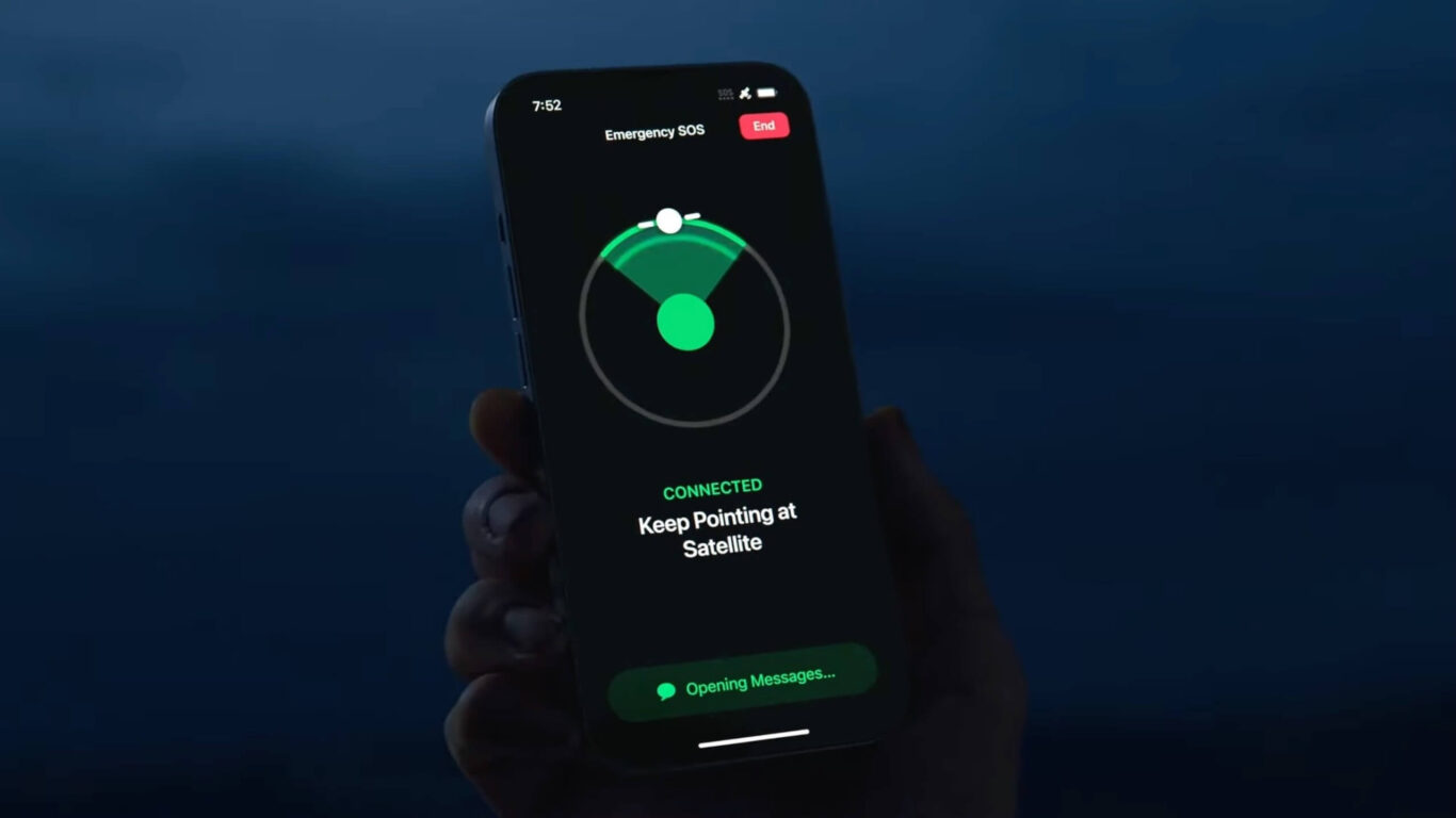20336 Iphone Palydovinė Ryšio Funkcija Išgelbėjo žmones Nuo Lavino