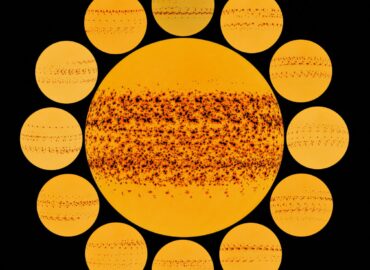 2292 Sukurtas Leopardo Rašto Saulės Vaizdas Iš 2025 Metų Saulės