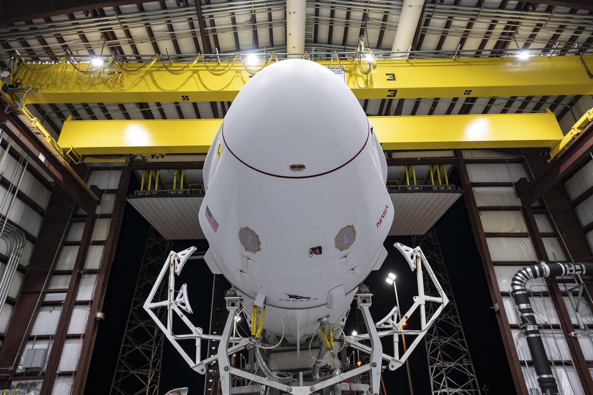 SpaceX ruošiasi NASA Crew-12 misijai į Tarptautinę kosminę stotį