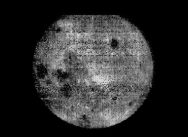 3711 Pirmoji Mėnulio Tolimosios Pusės Nuotrauka Istorinis Kosmos