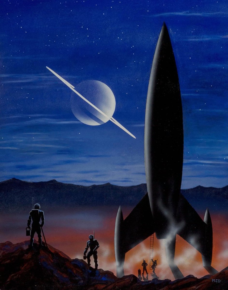 3712 Naktis Titane Morris Scott Dollens Kūryba Ir Kosminė Fantas