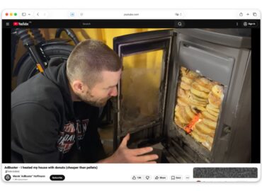 6633 Lenkų Youtube Kūrėjas šildo Namus Spurgomis Vietoje Malkų