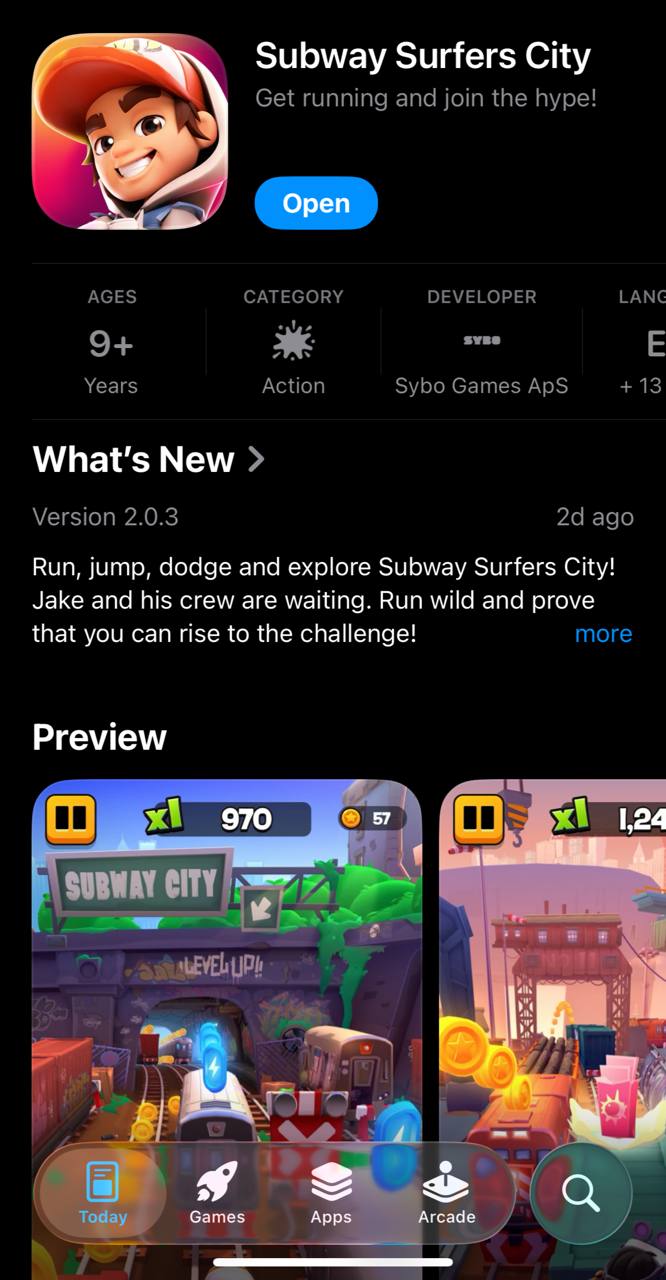 6701 Subway Surfers 2 Naujas žaidimo Tęsinys Pasiekiamas Iphone