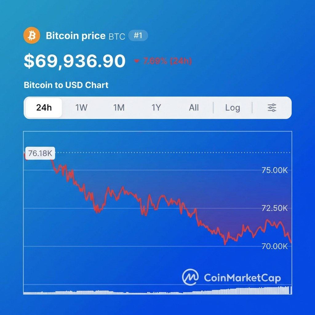 922 Bitkoino Vertė Smuko Iki 69 Tūkstančių Dolerių Kritimas Tę