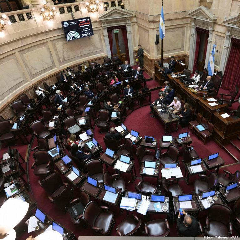 Argentina Patvirtino Milei Prietaringai Vertinam Darbo Reform