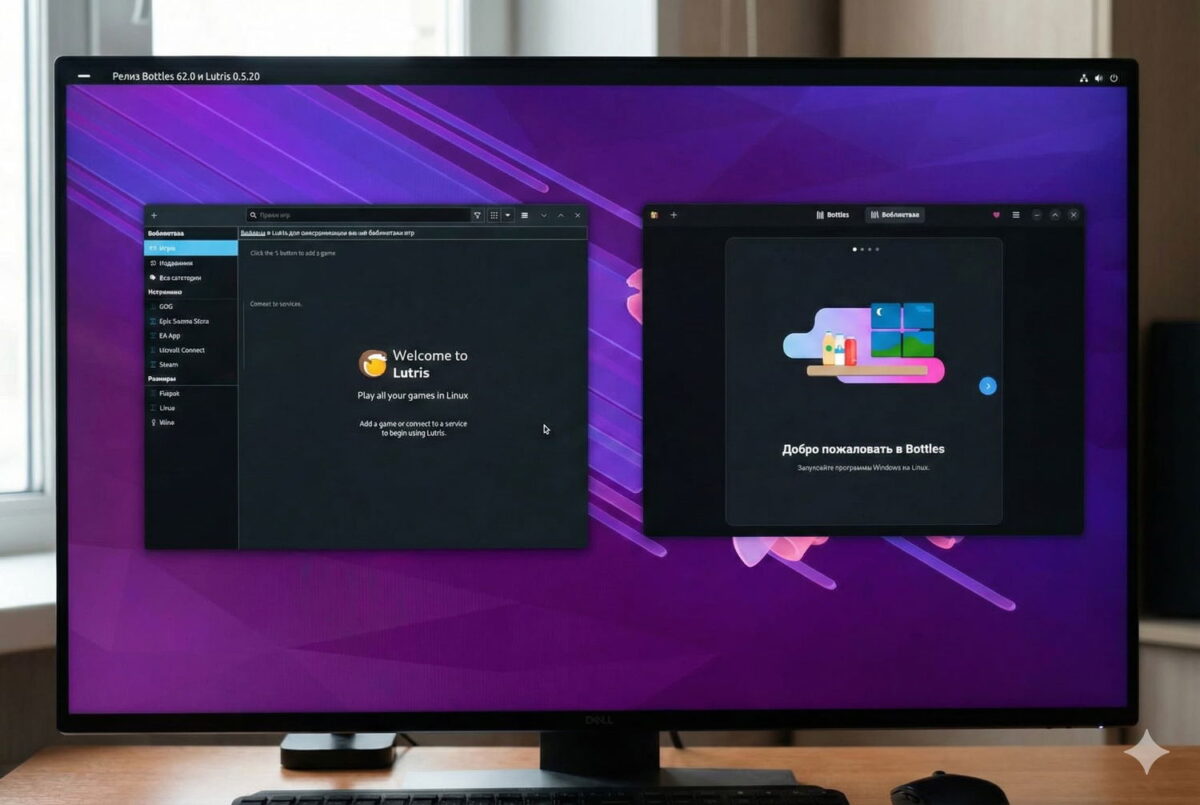 Atnaujinti Rankiai Aidimams Linux Bottles 620 Ir Lutris 0520