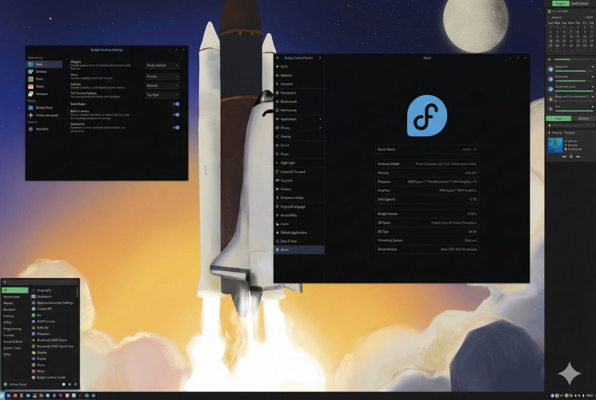 Budgie Desktop 11 Preview 1: naujos funkcijos ir kelių panelei palaikymas