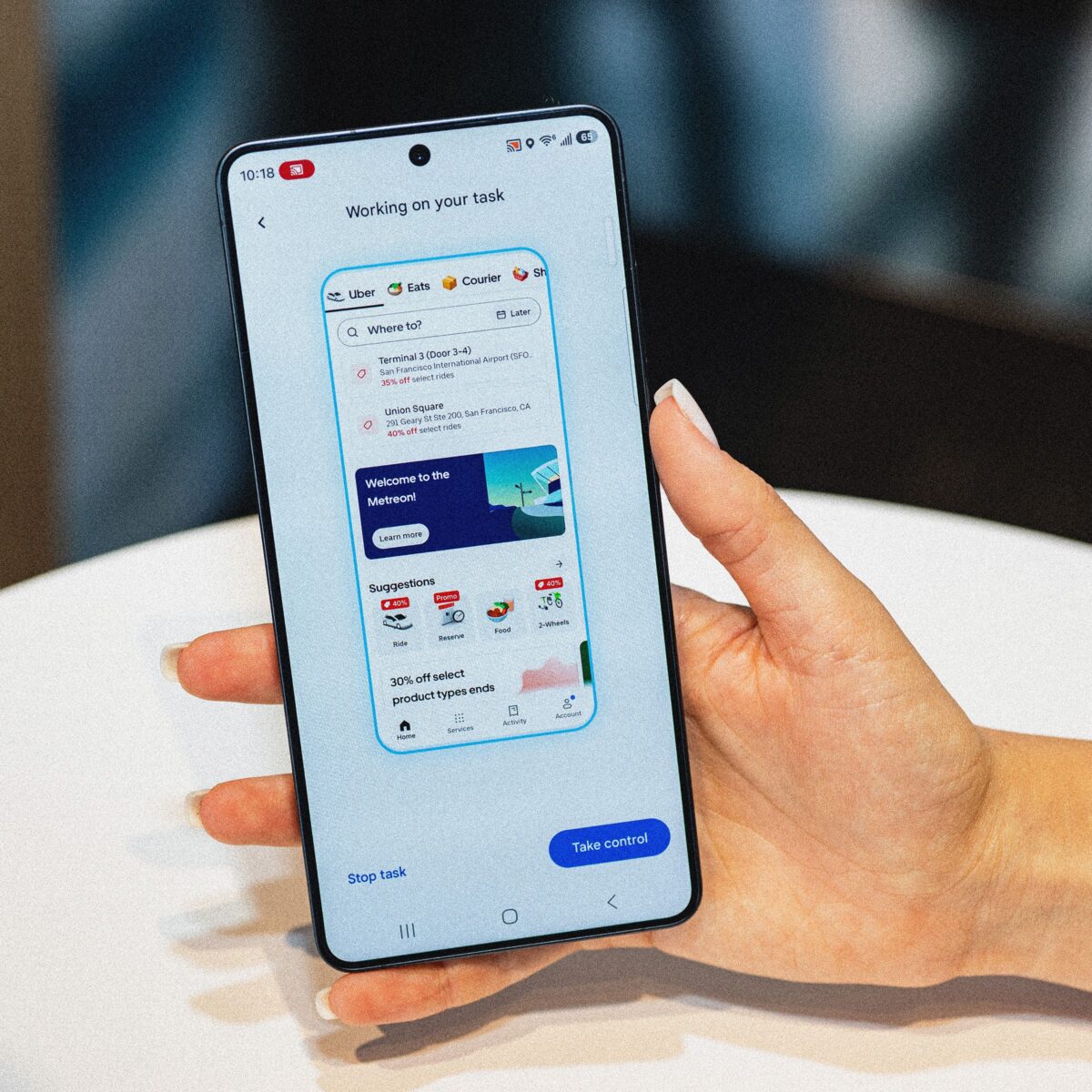 Google Gemini Leidia Automatikai Usakyti Uber Ar Doordash Per Samsung Galaxy S26