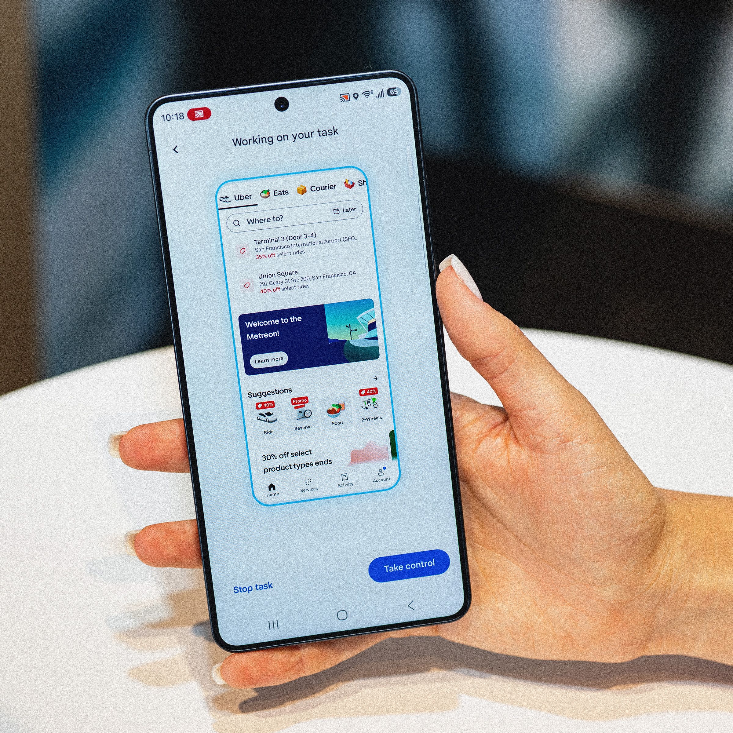Google Gemini Leidia Automatikai Usakyti Uber Ar Doordash Per Samsung Galaxy S26