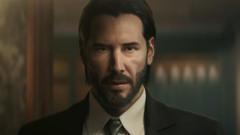 Keanu Reeves Garsins John Wick Aidim Pristatyt Playstation Renginyje