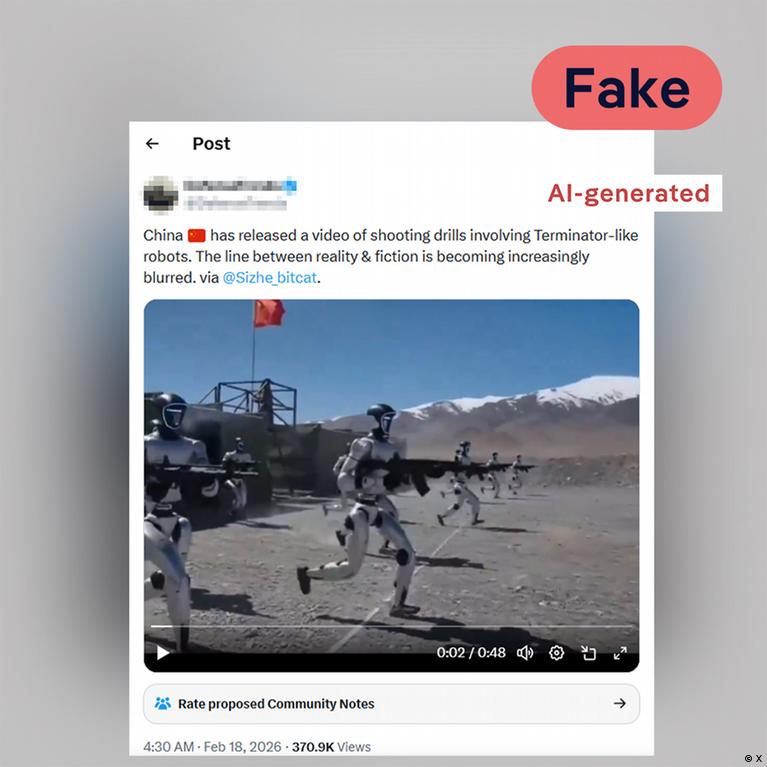 Kinijos robotų kariai: tikrovė ar dirbtinio intelekto klastotės?