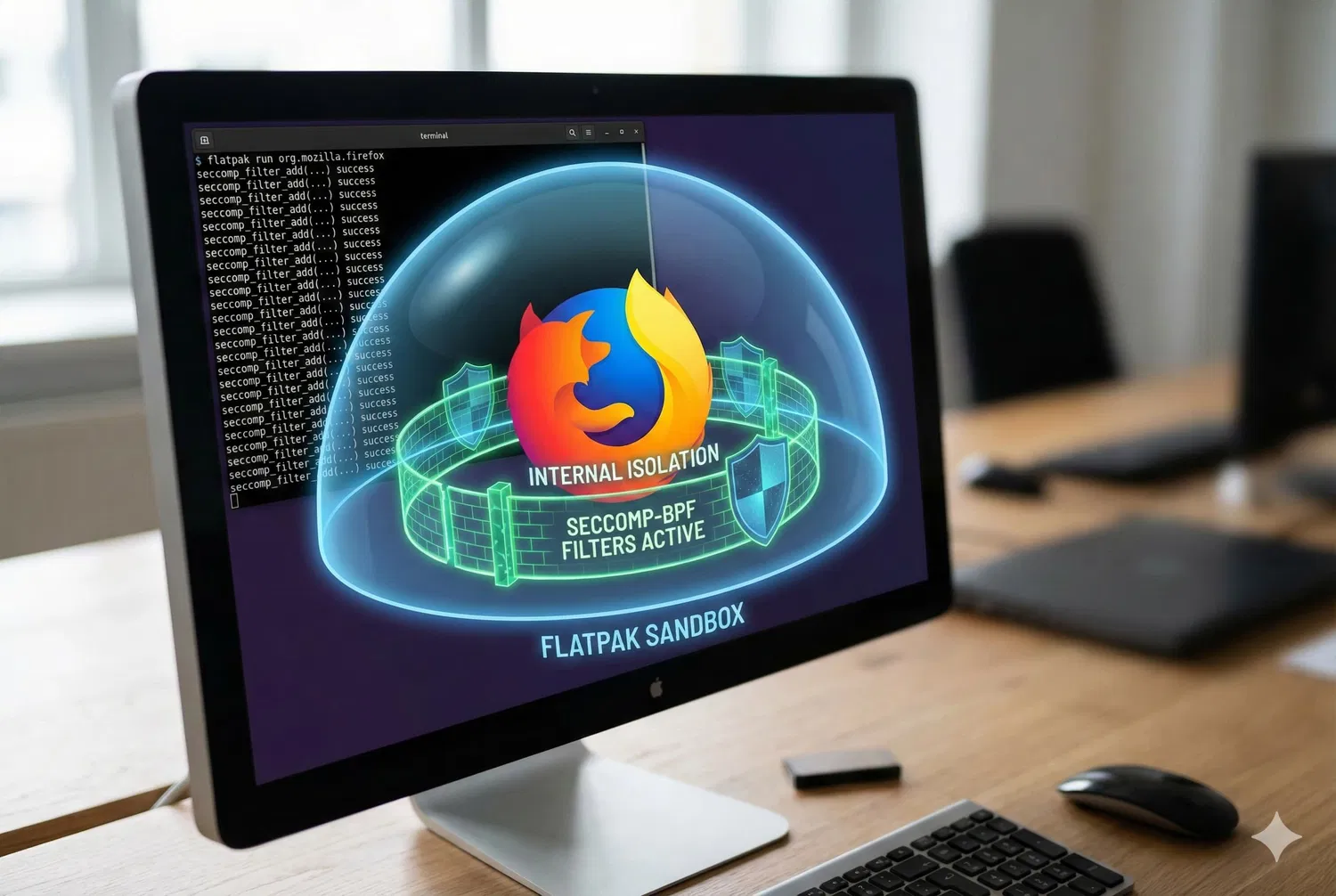 Kodl Firefox Narykl Flatpak Formatu Yra Saugi