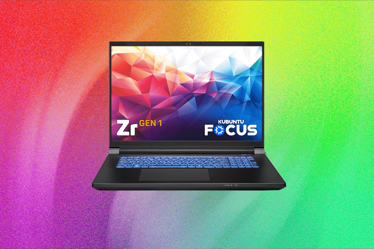 Kubuntu Focus Zr Gen 1 Galingas Linux Neiojamasis Kompiuteris Profesionalams