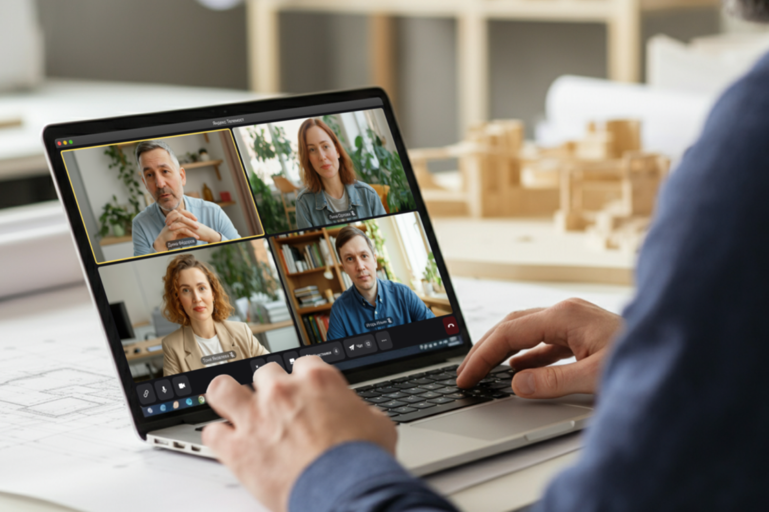 Rusijos Gyventoj Proiai Darbo Vaizdo Susitikimuose Yandex Telemost Apklausos Rezultatai