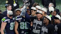 Seattle Seahawks Triumfuoja Prie New England Patriots Ir Laimi Super Bowl