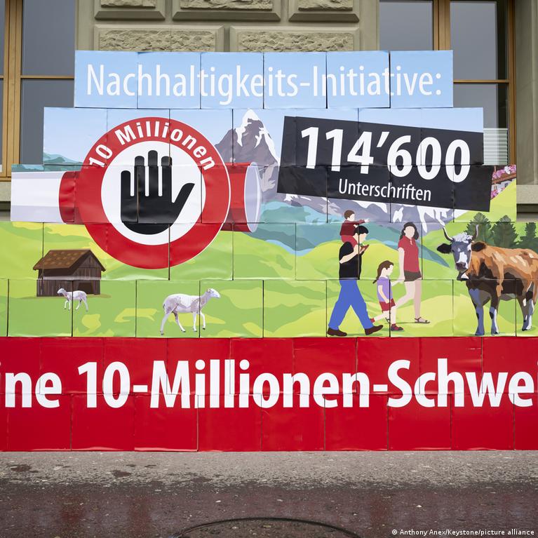 Veicarija Balsuos Dl Gyventoj Skaiiaus Ribojimo Iki 10 Milijon