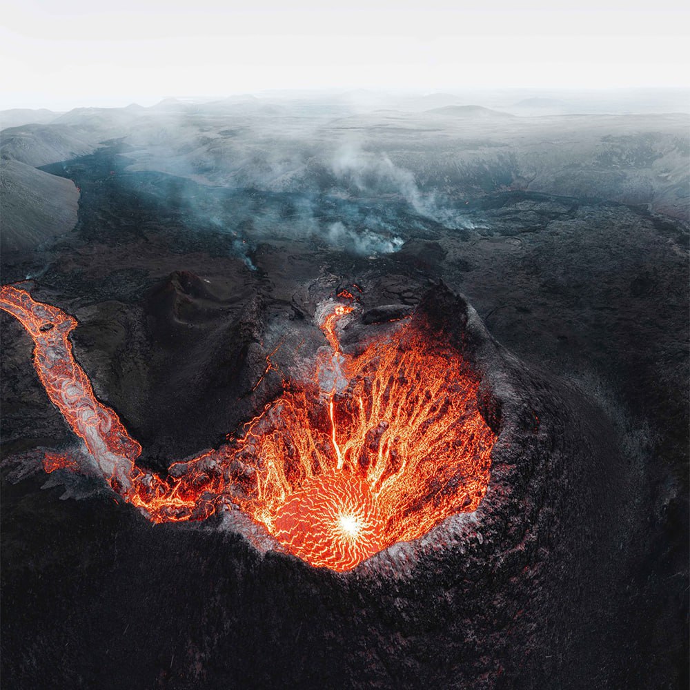 Vulkanas Fagradalsfjall: įspūdingi vaizdai ir geoterminiai laukai Islandijoje