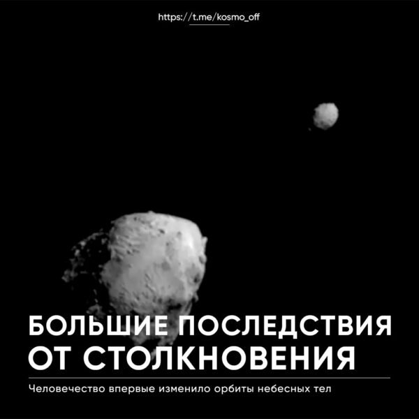 10627 Nasa Misija Dart Sėkmingai Pakeitė Asteroido Orbitą Ir Pavei