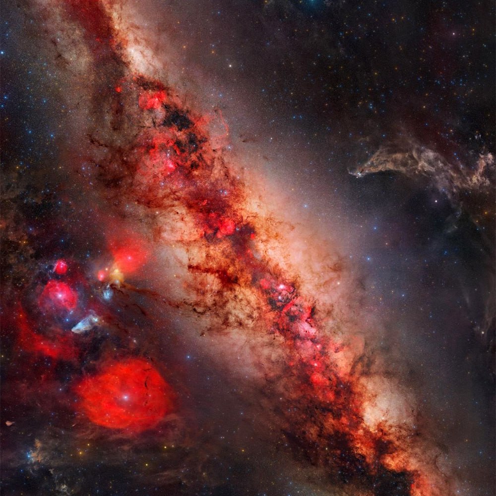 Įspūdingas Mėlynojo Kelio centro vaizdas užfiksuotas per 103 valandų ekspoziciją 10697 Įspūdingas Mėlynojo Kelio Centro Vaizdas Užfiksuotas Per 103