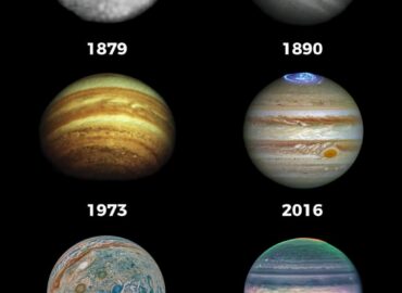 10702 Jupiterio Stebėjimų Istorija Kaip Keitėsi Planetos Vaizdas 