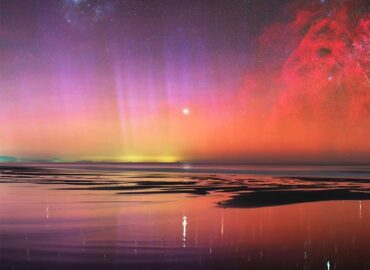 10705 Poliarinė Pašvaistė Gama ūkas Ir Didysis Magelano Debesis V