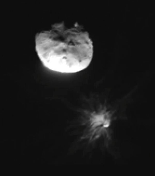 11058 Nasa Dart Misija Pakeitė Asteroido Dimorfoso Orbitą Aplink S