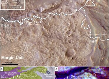 1382 Marsaeigis Perseverance Aptiko Senovinę Upės Deltą Po Marso