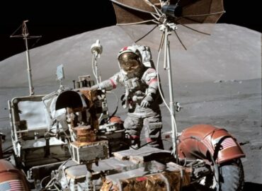16170 Apollo17 Gene Cernan Ir Mėnuleigis Mėnulyje