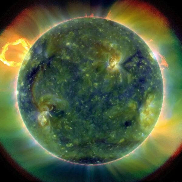 16182 Nasa Saulės Dinamikos Observatorija Užfiksavo Saulės Ultravi