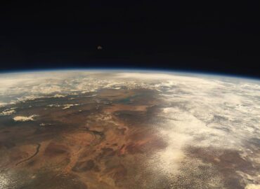 16184 Afrikos Ir Mėnulio Vaizdai Iš Tarptautinės Kosminės Stoties