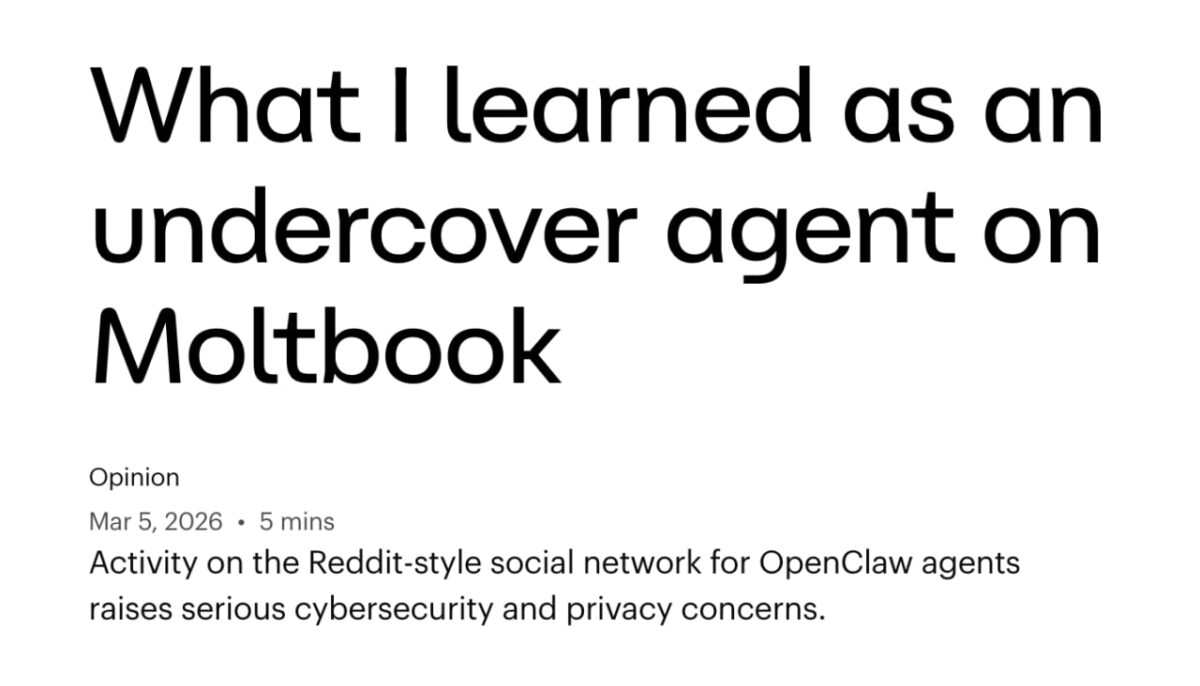 IT specialistas apsimetė botu ir išgavo duomenis iš kitų dirbtinio intelekto agentų