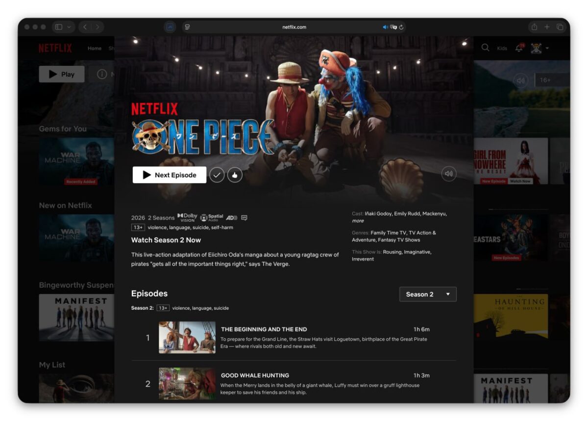 Antrasis „One Piece“ sezonas pasirodė „Netflix“ platformoje 6738 Antrasis One Piece Sezonas Pasirodė Netflix Platformoje