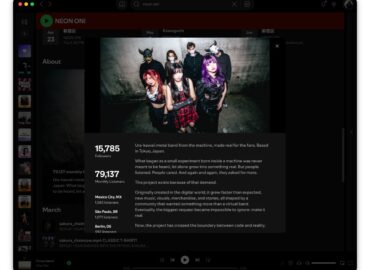 6796 Japonijos Ai Grupė Neon Oni Tapo Realybe Su Gyvais Muzikanta