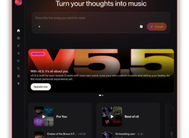 6896 Suno 55 Leidžia Kurti Muziką Naudojant Savo Balsą