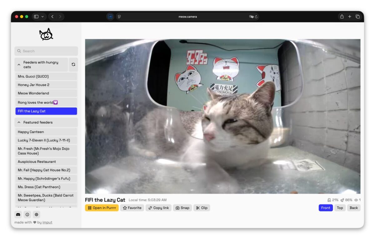 6906 Interneto Svetainė Siūlo Tiesiogines Transliacijas Iš Kačių