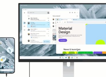 7107 Google Pixel Telefonai Gauna Daugiafunkcinį Darbalaukio Reži