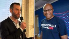 Džordžijos rinkimai: Clay Fuller ir Shawn Harris susitiks antrajame ture