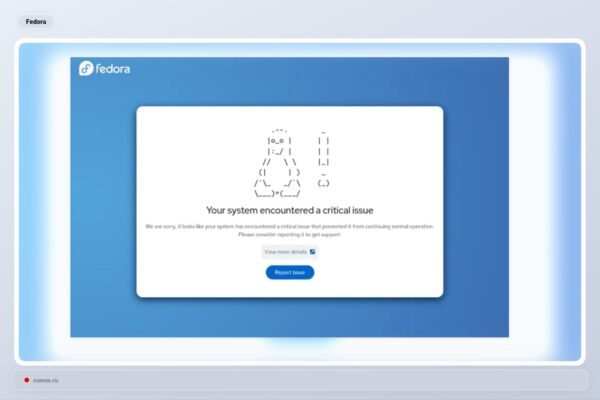 Fedora 45 Diegs Nauj Internetin Ssaj Linux Branduolio Panikos Ekranui