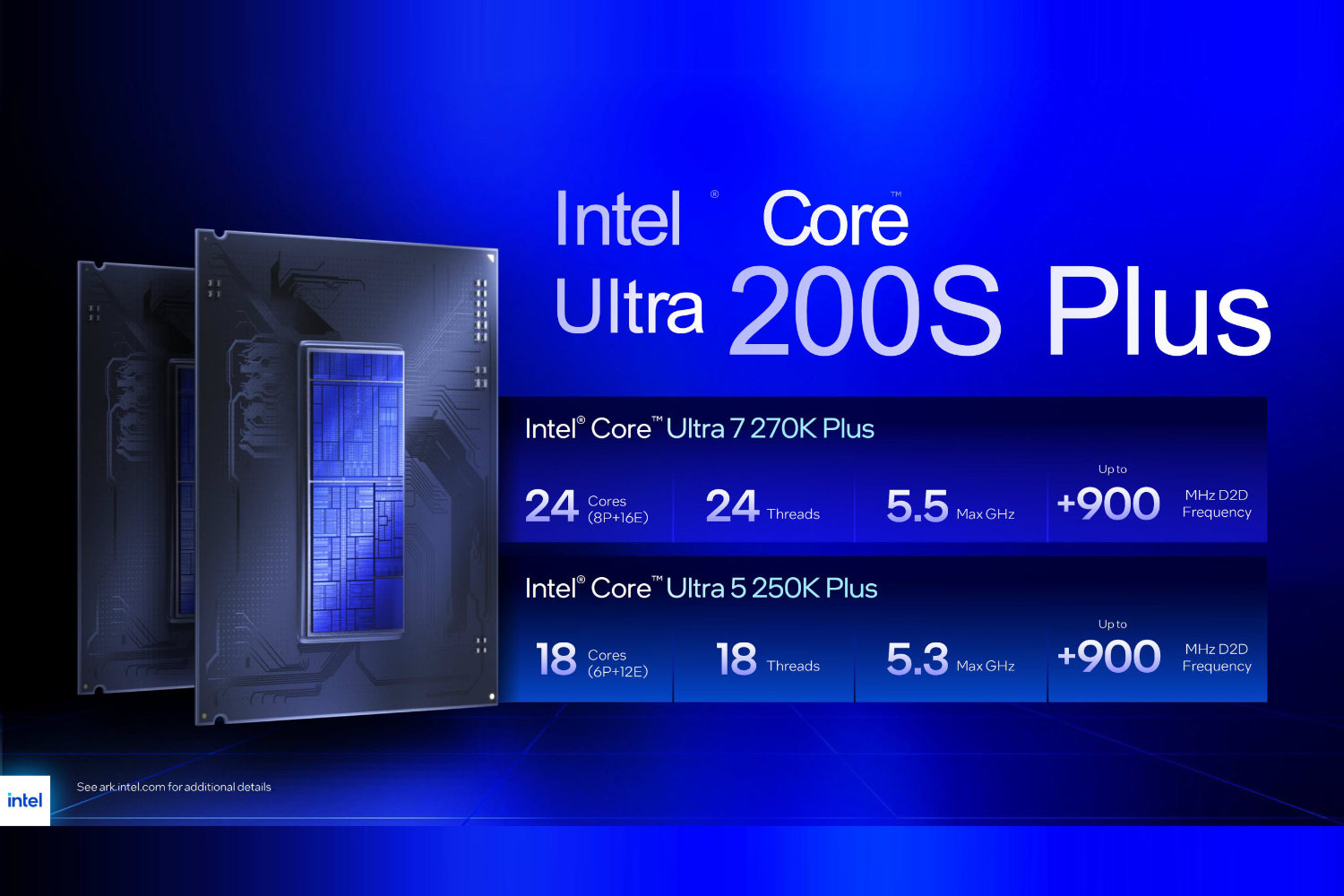 Intel Pristat Naujus Core Ultra 7 270k Plus Ir Core Ultra 5 250k Plus Procesorius