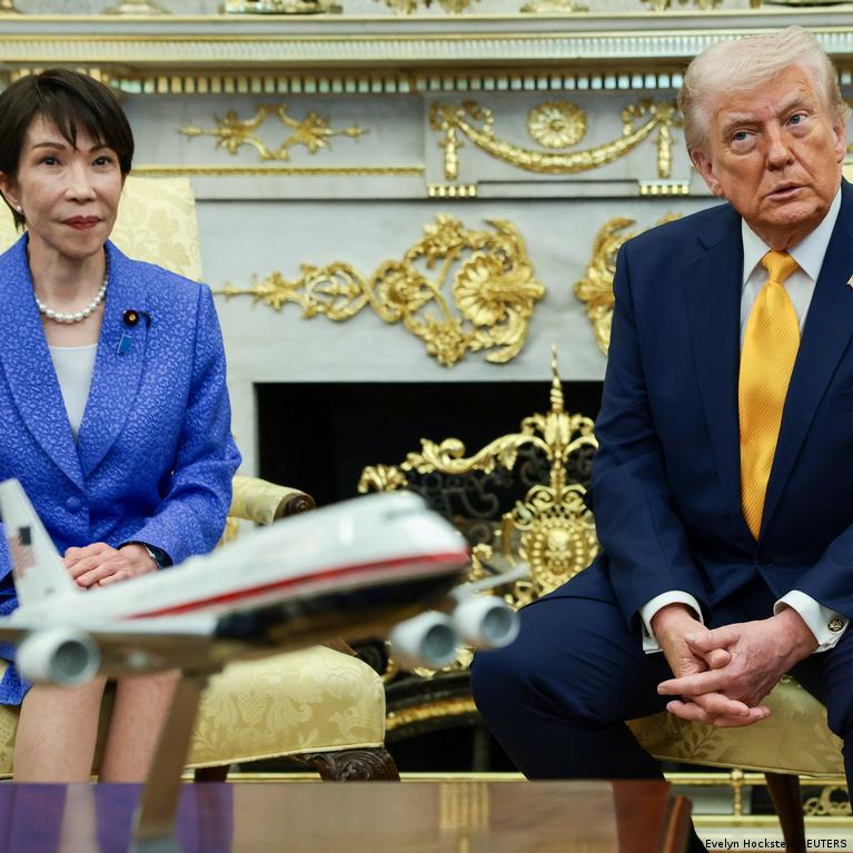 Japonijos Premjer Sanae Takaichi Po Susitikimo Su Trumpu Diaugiasi Pasiekimais