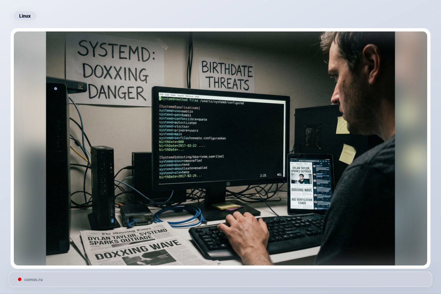 Systemd Krjas Sulauk Grasinim Dl Gimimo Datos Lauko Diegimo