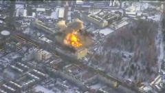 Ukraina praneša apie smūgį Rusijos raketų komponentų gamyklai Ukraina Pranea Apie Smg Rusijos Raket Komponent Gamyklai