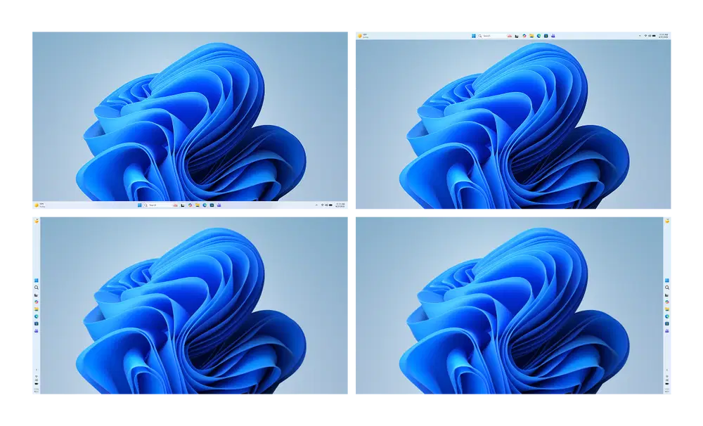 Windows 11 sugrąžins galimybę perkelti užduočių juostą Windows 11 Sugrins Galimyb Perkelti Uduoi Juost