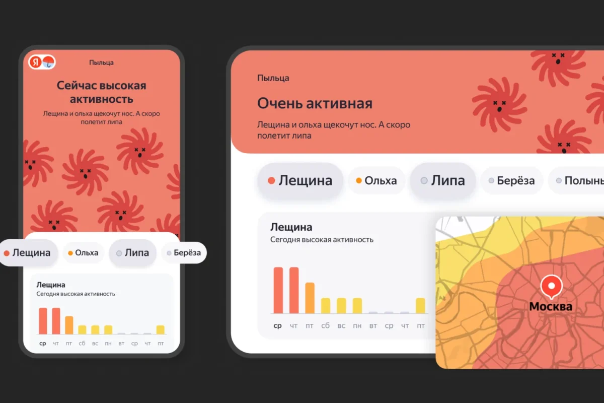 Yandex Weather Leidia Stebti 8 Alergen Aktyvum Rusijoje