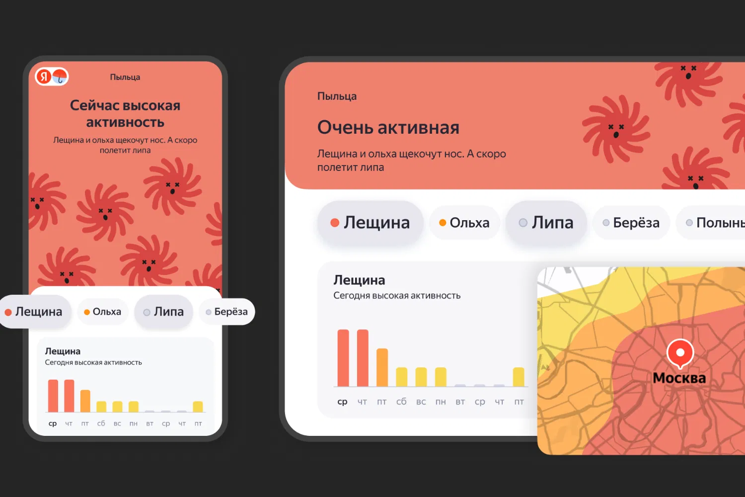 Yandex Weather Leidia Stebti 8 Alergen Aktyvum Rusijoje