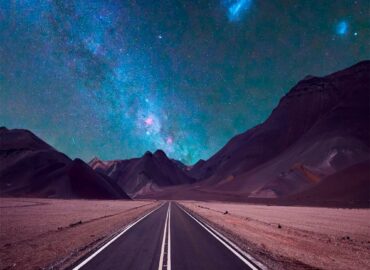 10743 Kvapą Gniaužiantis žvaigždėto Dangaus Vaizdas Virš Aatakamos