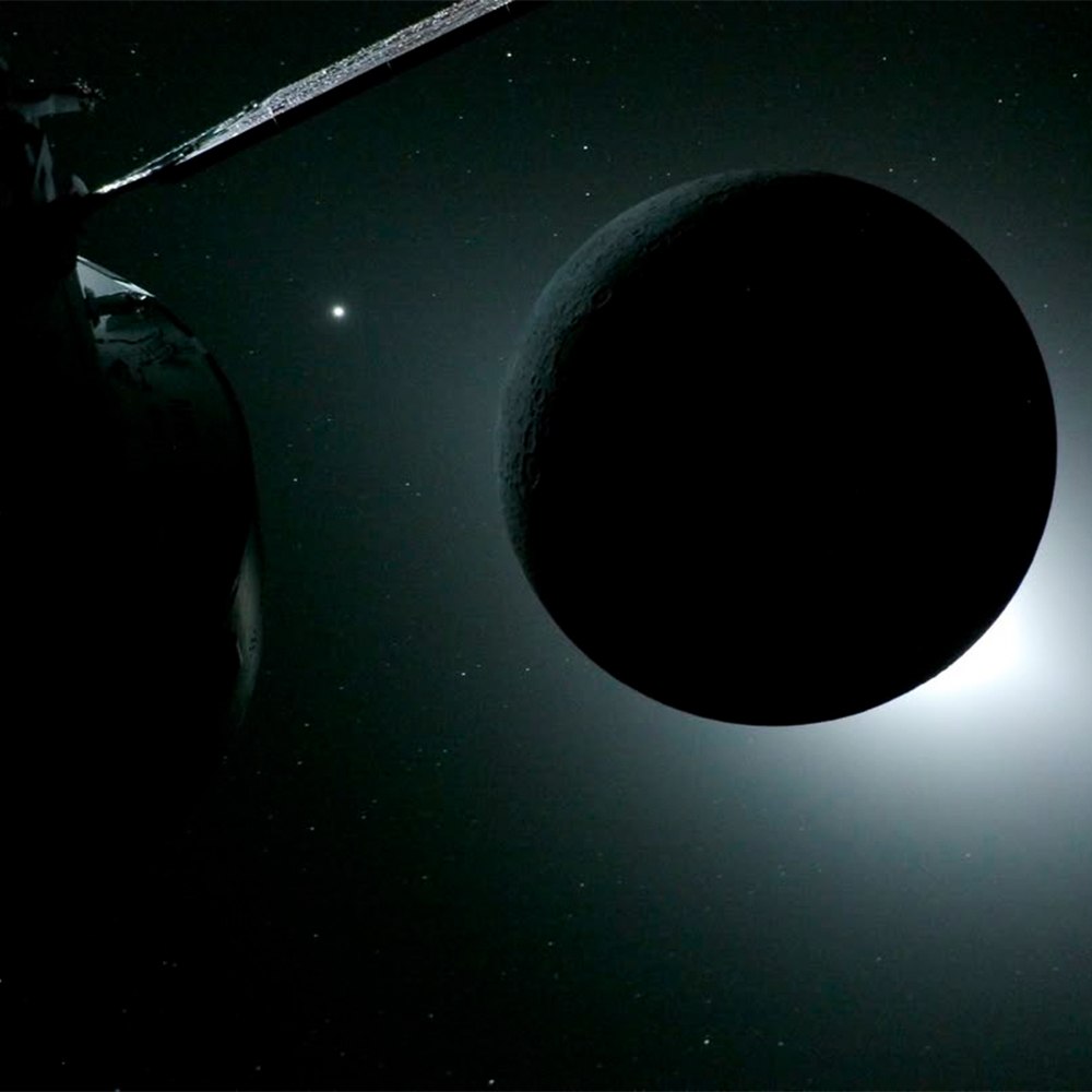 10832 Artemis Ii Misijos Metu Užfiksuotas įspūdingas Užtemimo Vaiz