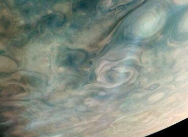 10846 Nasa Juno Zondas Užfiksavo įspūdingus Jupiterio Debesų Vaizd